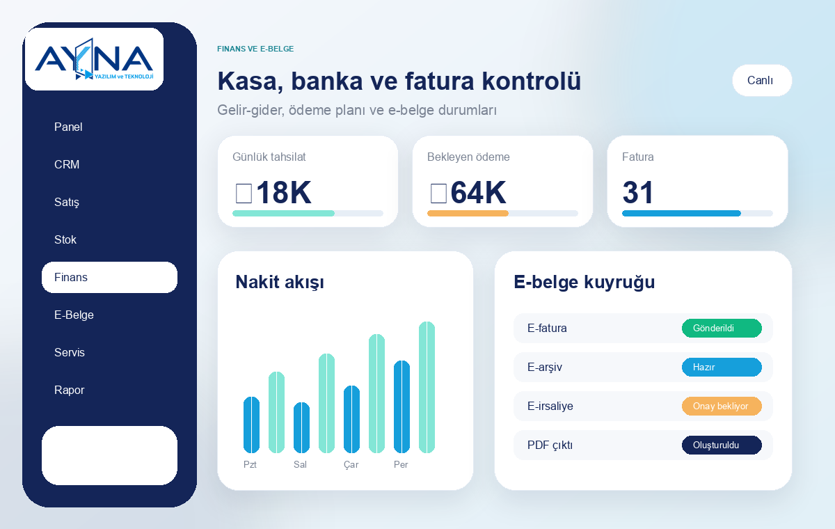 Fatura işi ayrı bir dert olmasın ekran görseli
